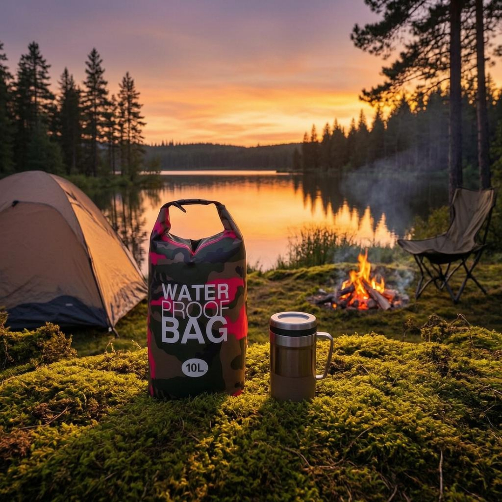 Dry Bag Roll Top - Tas Kedap Air dengan Penutup Gesper
