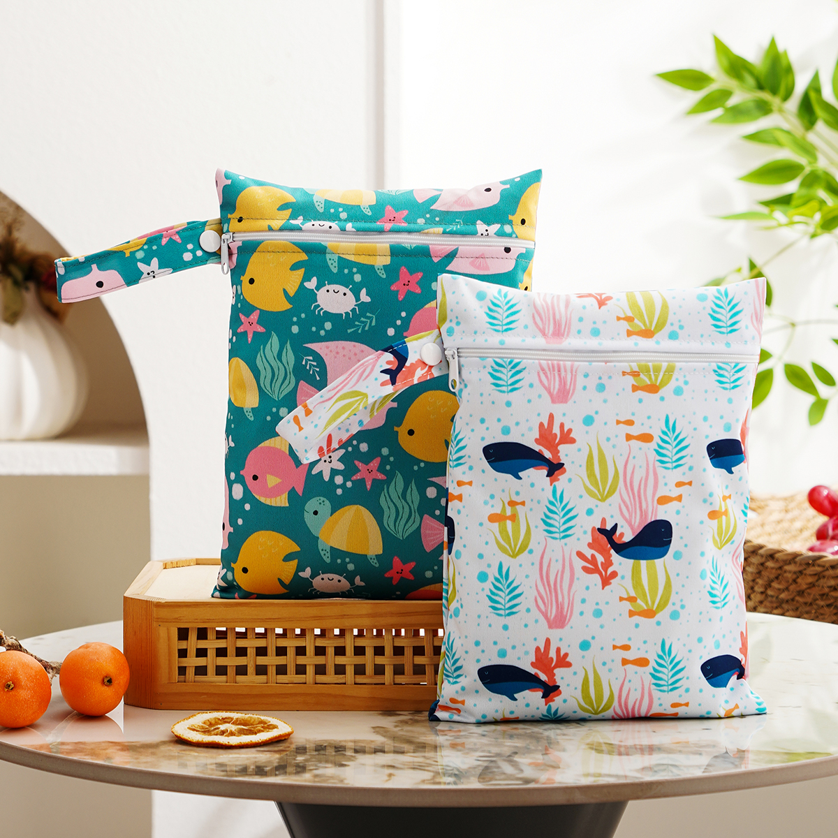 Dry Bag Roll Top - Elinfant 2 buah tas penyimpanan Mini