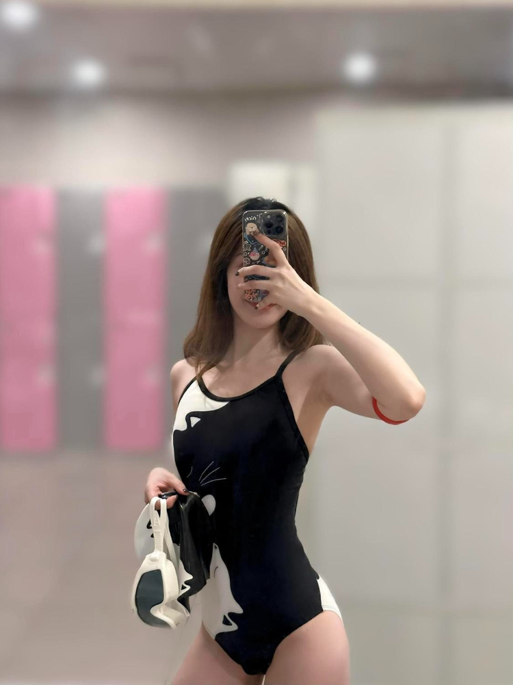 Aquatic Sports Swimming - Baju Renang Wanita Motif Hewan Lucu,