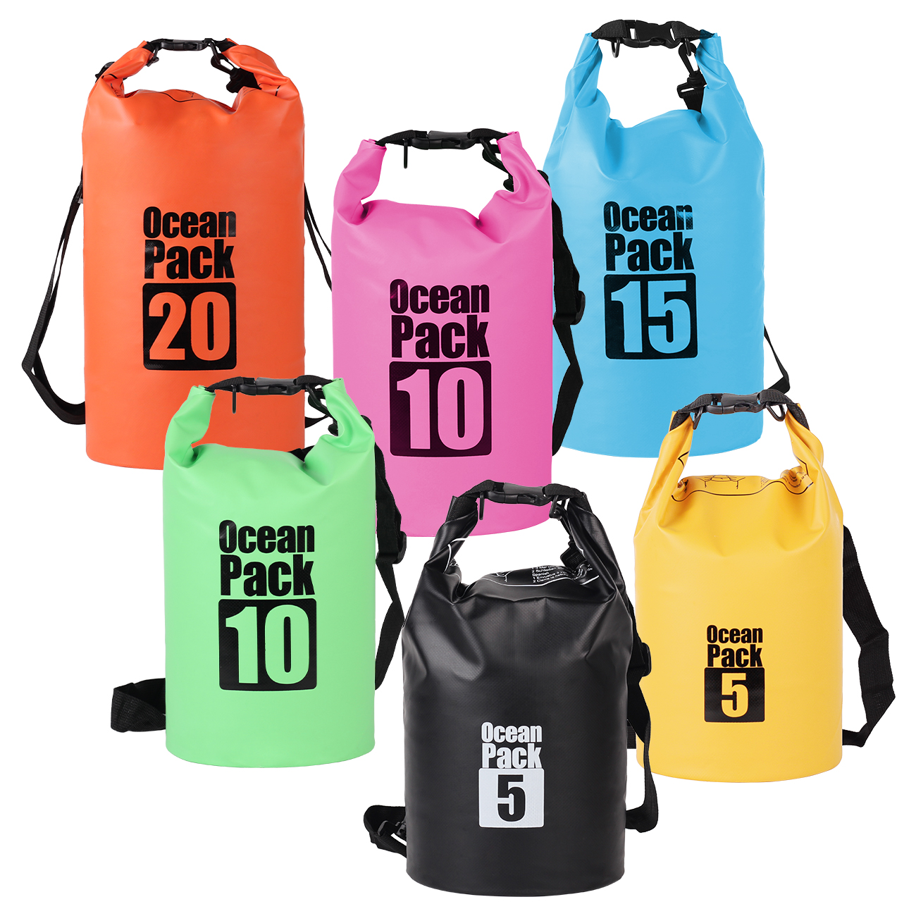 Dry Bag Roll Top - 1 Buah Tas Ransel Tahan Air