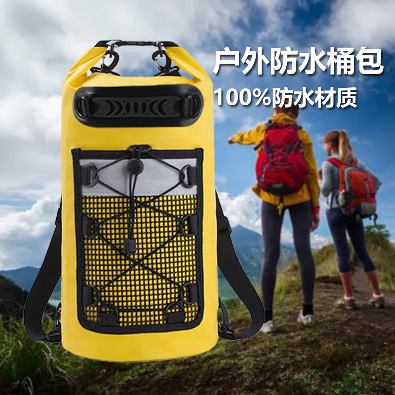 Dry Bag Roll Top - Tas Ransel Tahan Air 10/20/30L dengan