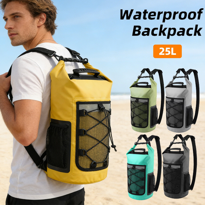 Dry Bag Roll Top - Ransel Tahan Air 25L Tas Kering