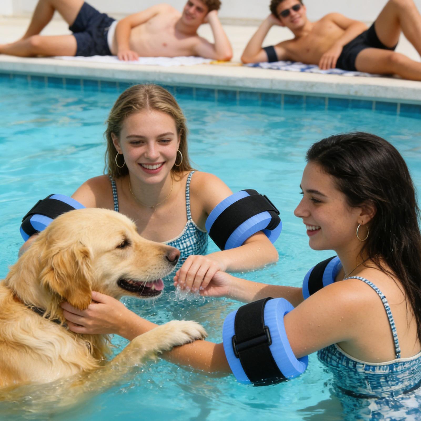 2 Buah Cincin Pelampung Renang - Aquatic Sports Swimming ulasan dan harga