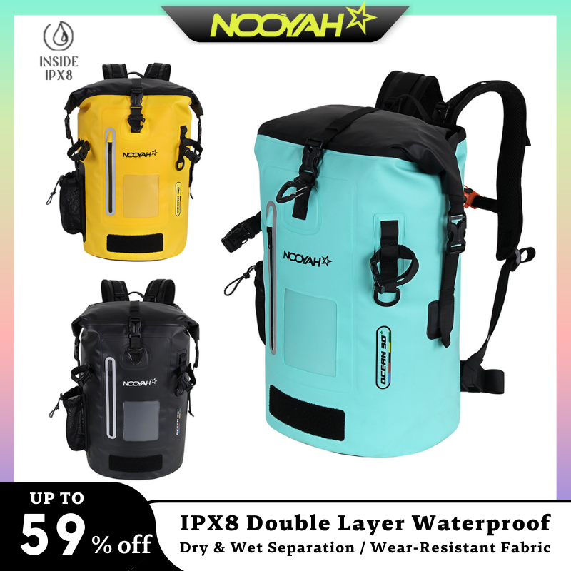 NOOYAH Tas Kering Ransel Tahan - Dry Bag Roll Top ulasan dan harga