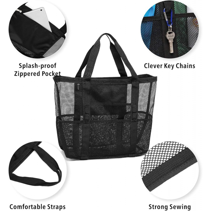 Tas Pantai Jaring Ukuran Besar - Dry Bag Roll Top ulasan dan harga