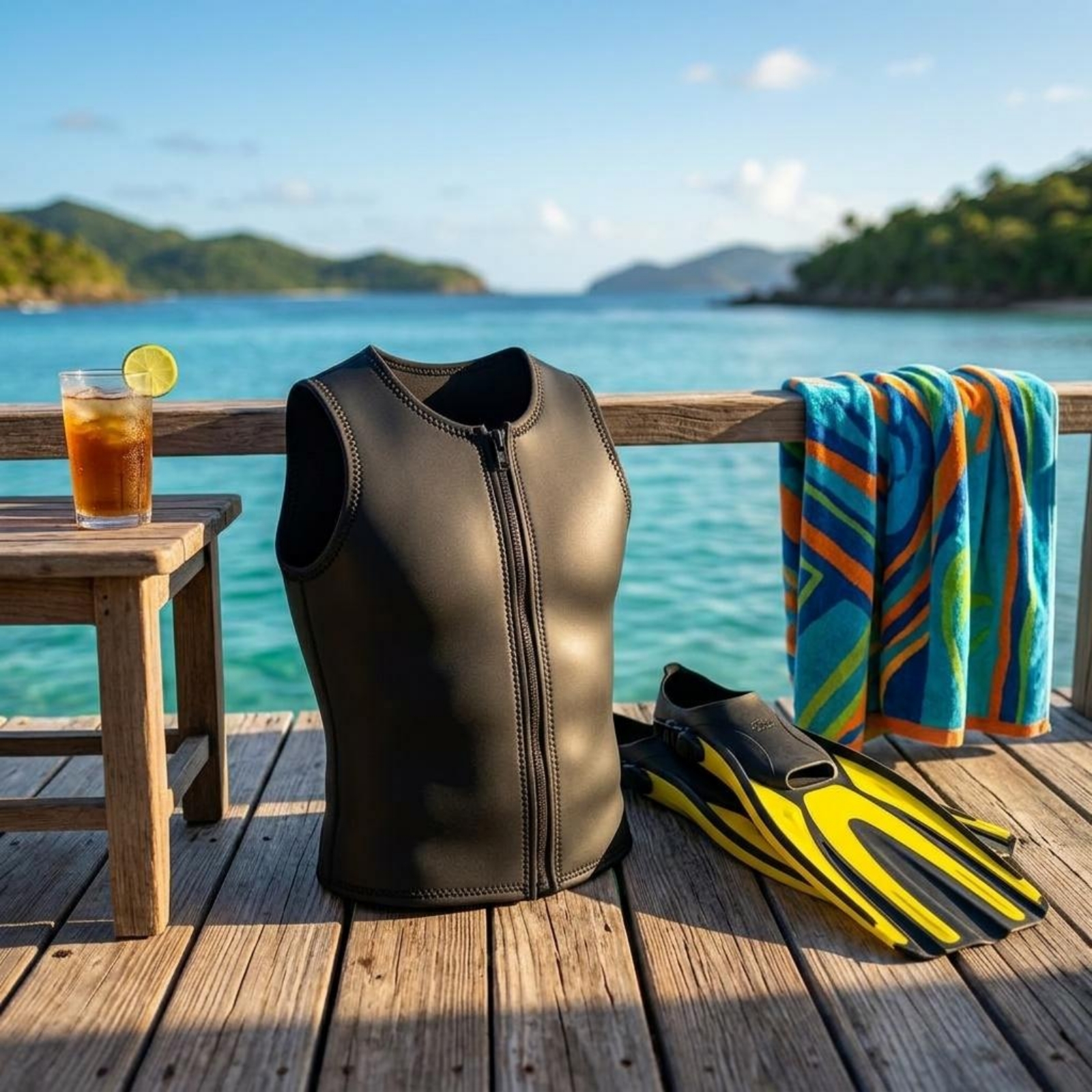 Celana Pendek Selam Kulit Meng - Aquatic Sports Swimming ulasan dan harga
