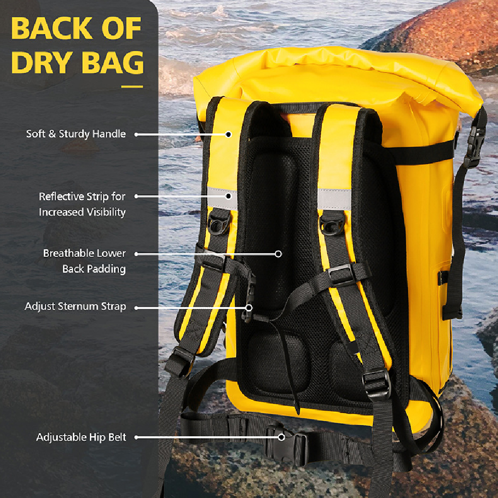 1 Buah Tas Ransel Tahan Air Tu - Dry Bag Roll Top ulasan dan harga