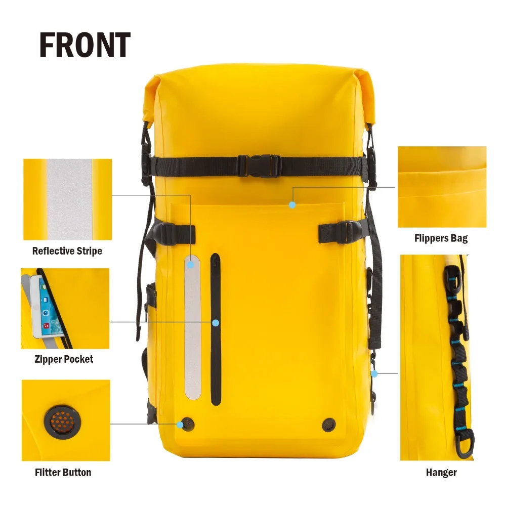 1 Buah Tas Ransel Tahan Air Tu - Dry Bag Roll Top ulasan dan harga