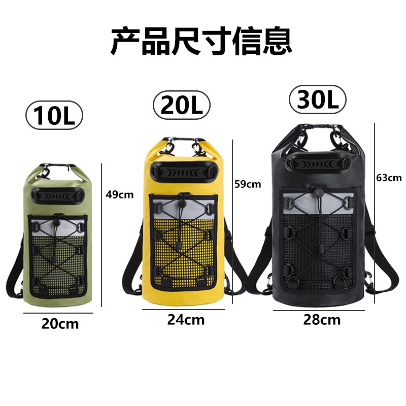 Tas Ransel Tahan Air 10/20/30L - Dry Bag Roll Top ulasan dan harga