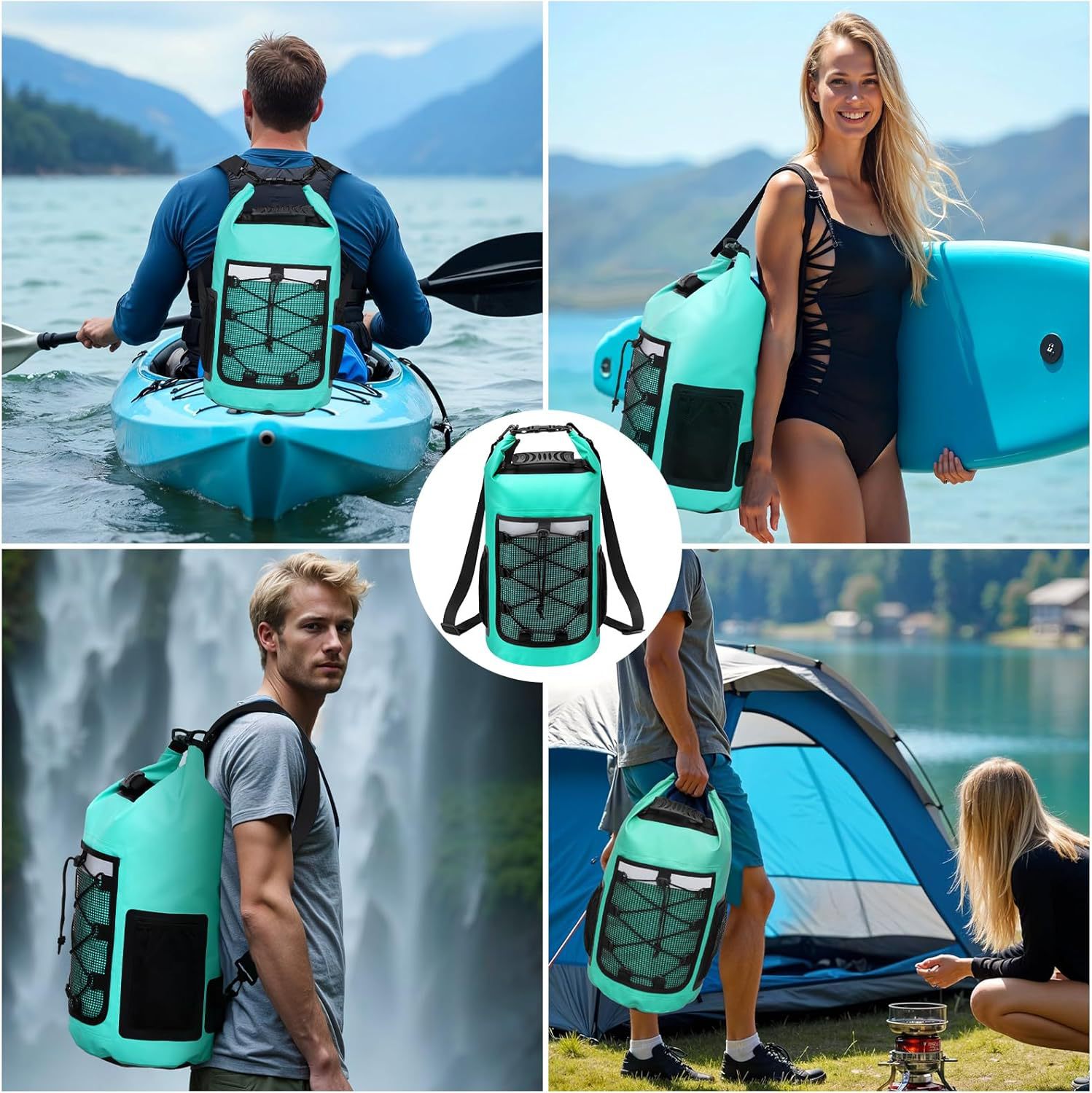 Ransel Tahan Air 25L Tas Kerin - Dry Bag Roll Top ulasan dan harga